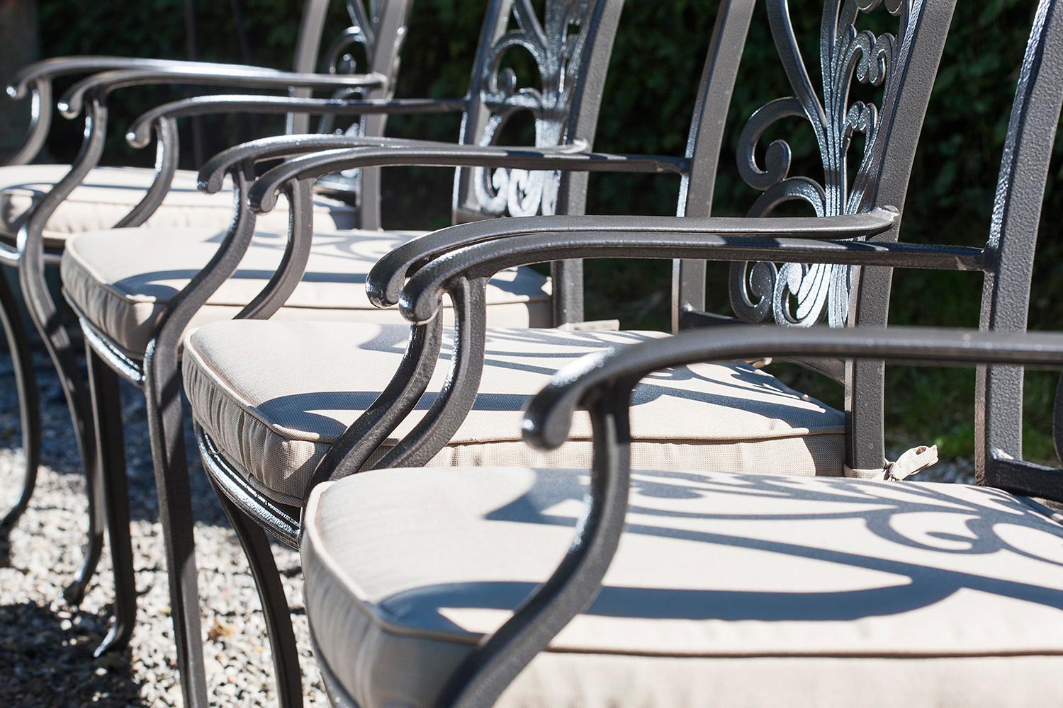 Gartenstuhl - Aluminiumstuhl