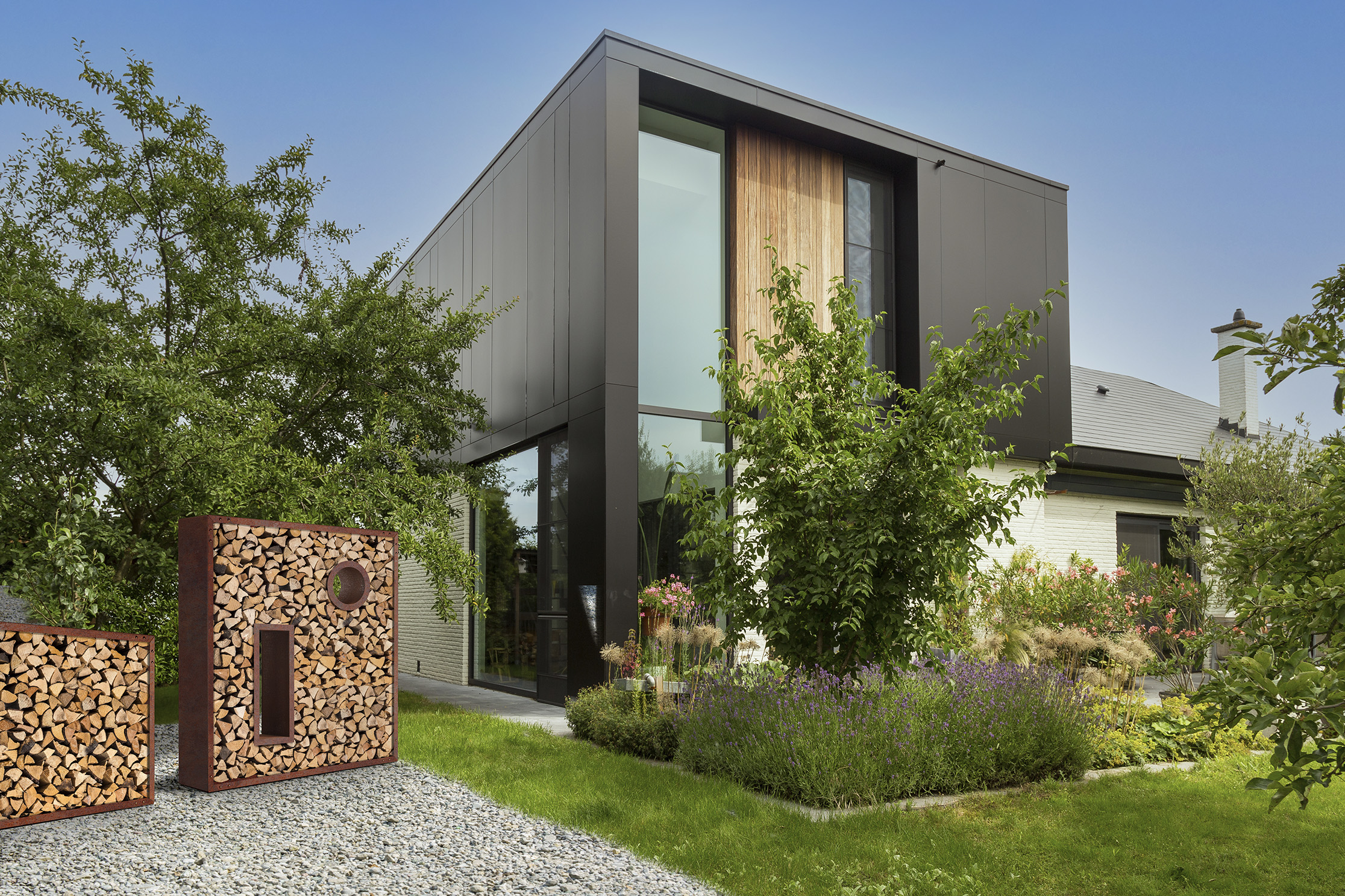 Brennholzregal-Fenster (roh)