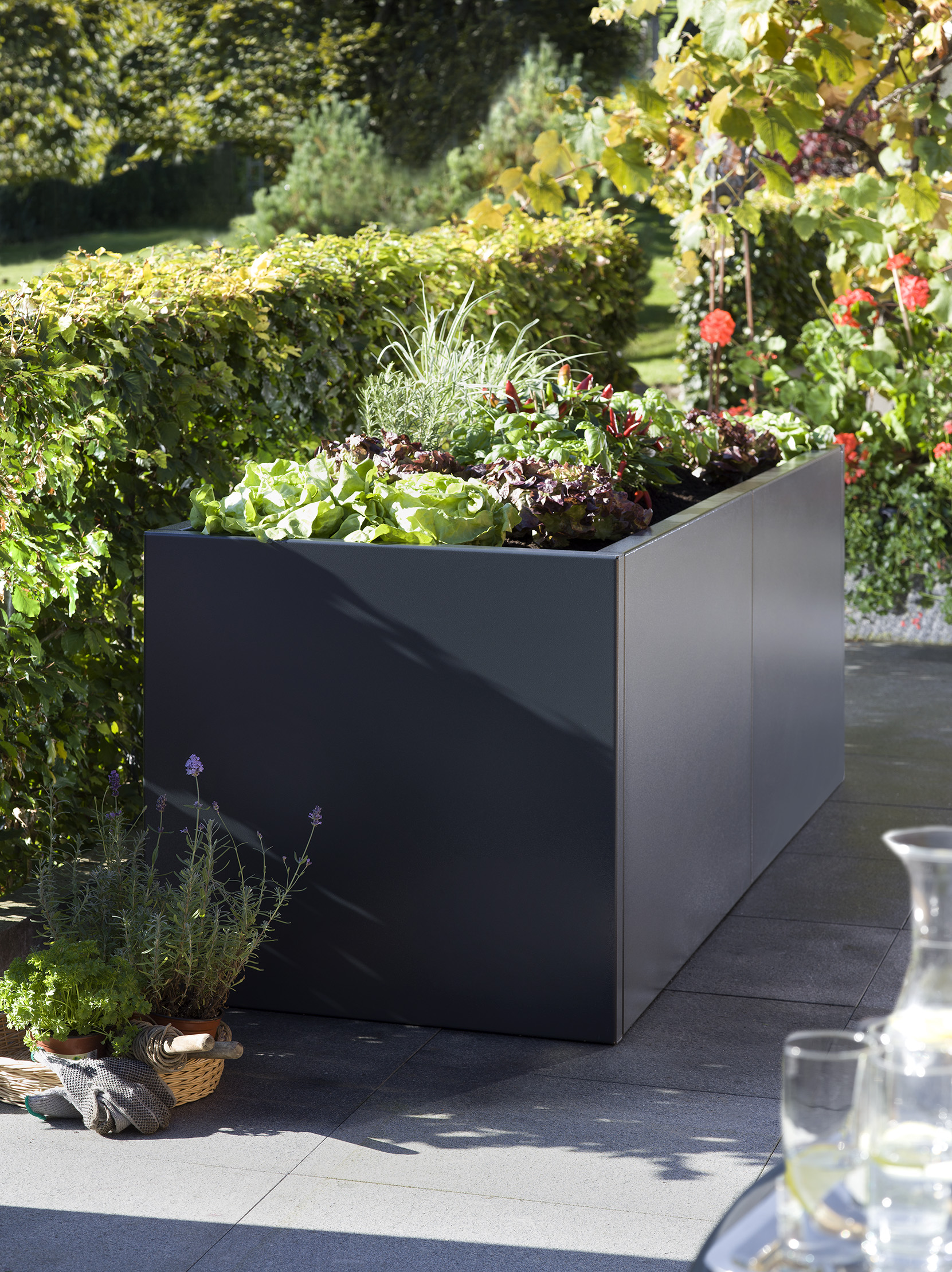 Hochbeet Cubus - Metall
